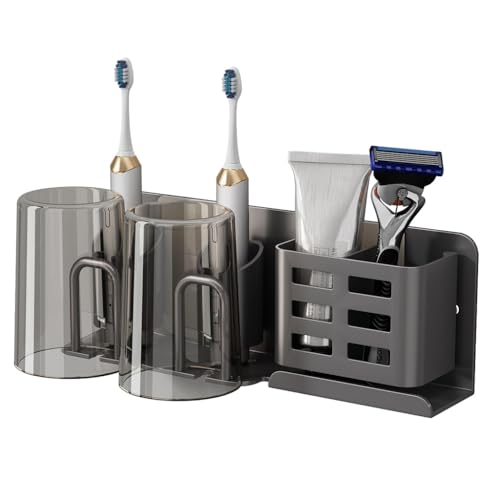 Supvox® Toothbrush Holder Wall Mounted Supvox® Toothbrush Holder Wall Mounted